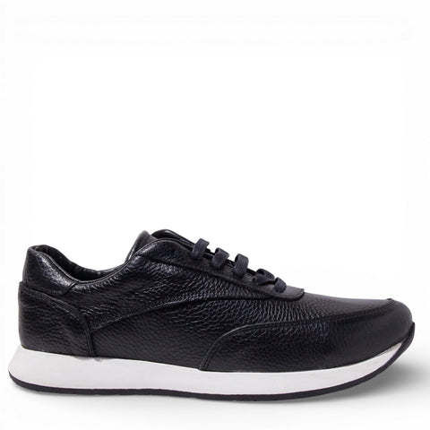 Men Black Leather Shoes #5119