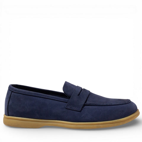 Men Navy Chamoizet Espadrilles #5123
