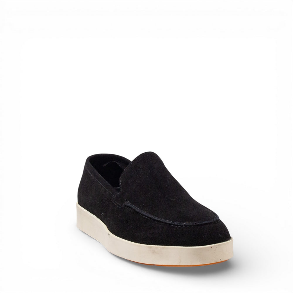 Men Black Chamois Espadrilles #5125