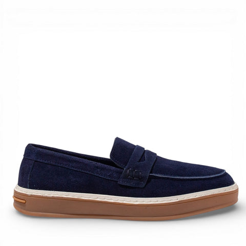 Men Navy Chamois Espadrilles #5132
