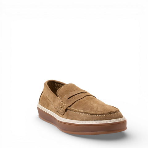 Men Beige Chamois Espadrilles #5134