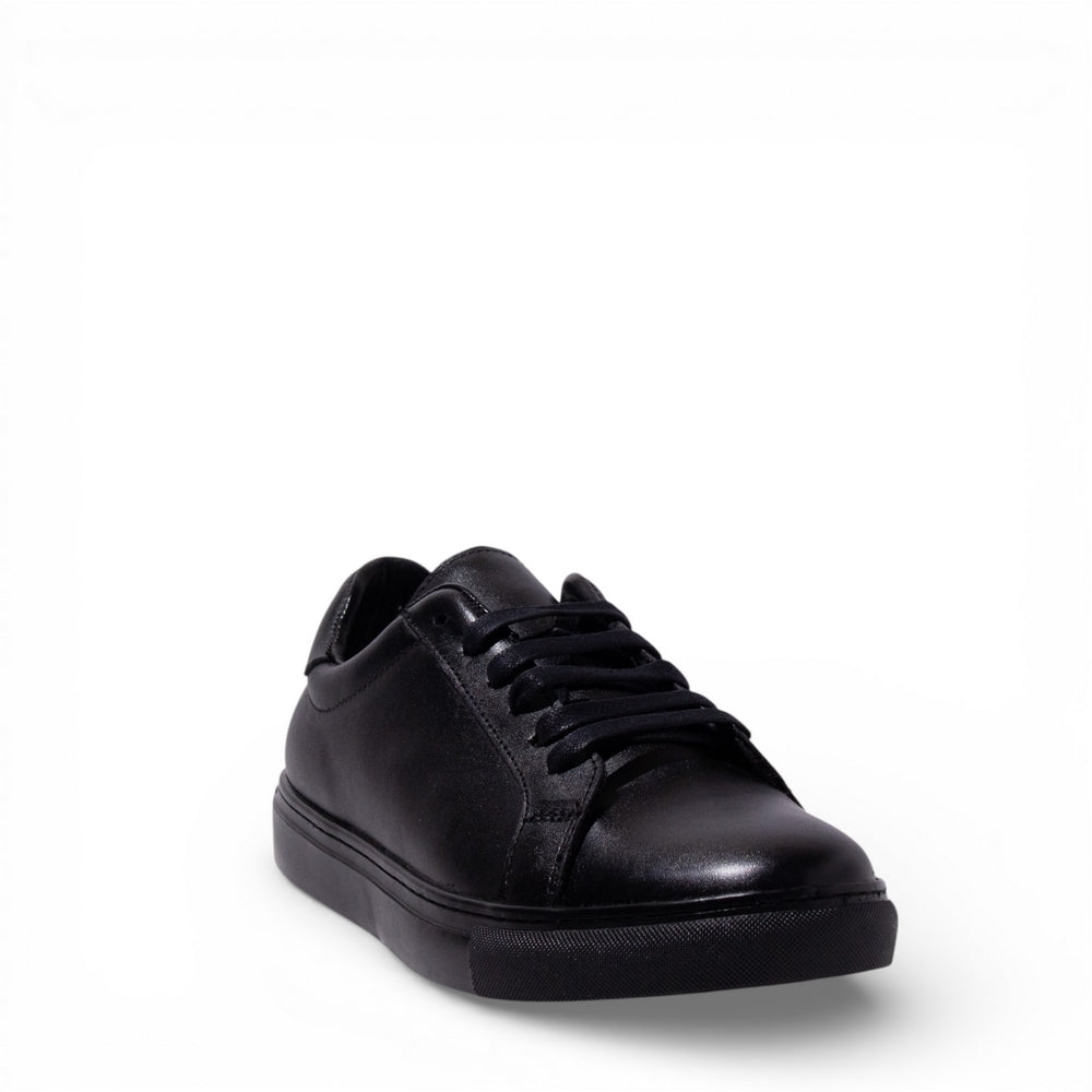 Men Black Leather Shoes #5138