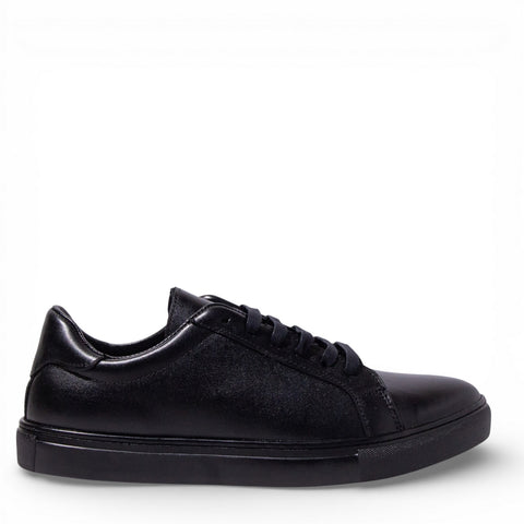 Men Black Leather Shoes #5138