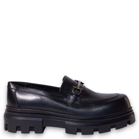 Men Black Leather Shoes #5149