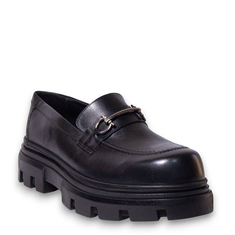 Men Black Leather Shoes #5149