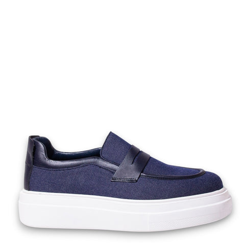 Men Blue Jeans Espadrilles #5154
