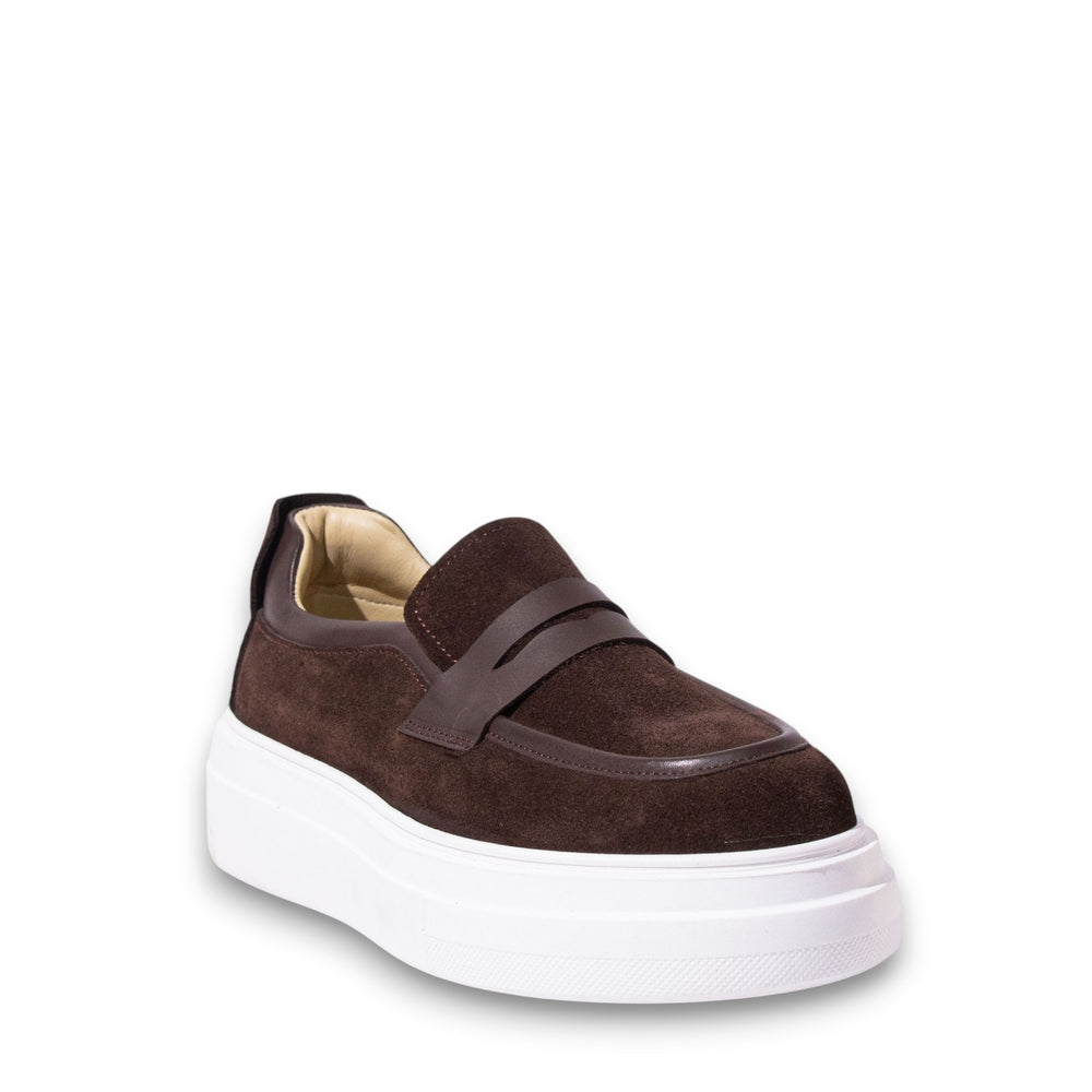 Men Brown Chamois Espadrilles #5159