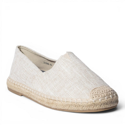 Europeon Union Men Beige Cloth Espadrilles #5207