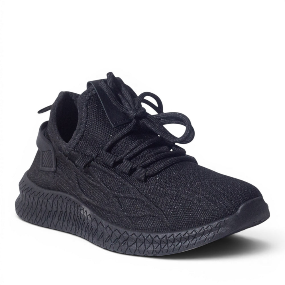 Europeon Union Men Black Cloth Shoes #5209