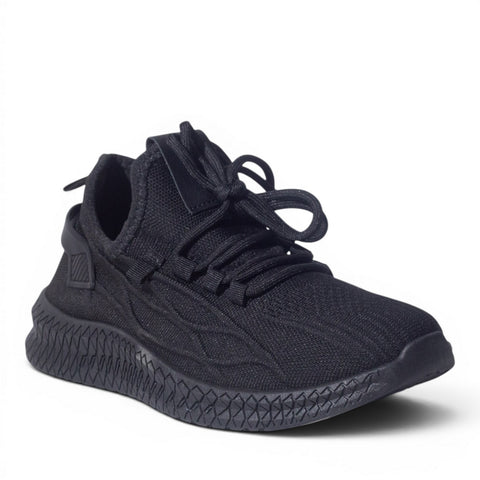 Europeon Union Men Black Cloth Shoes #5209