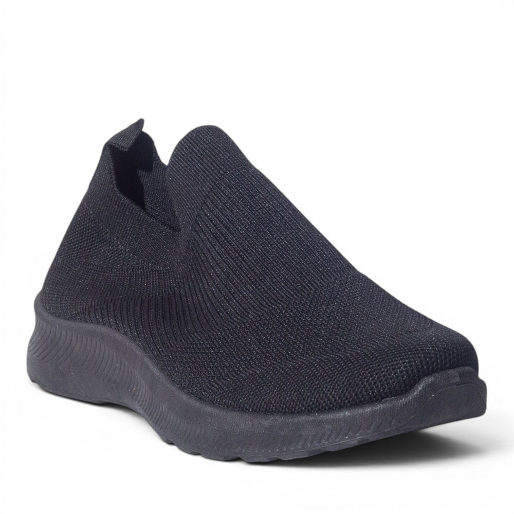 Europeon Union Men Black Cloth Shoes #5211
