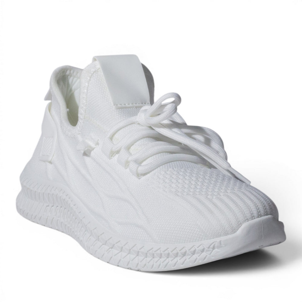 Europeon Union Men White Cloth Shoes #5212