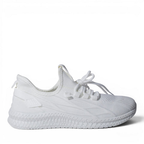 Europeon Union Men White Cloth Shoes #5212