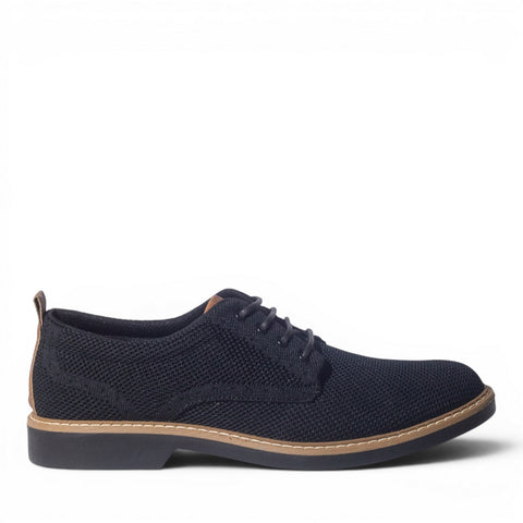 Italian Men Black Cloth Shoes #5215