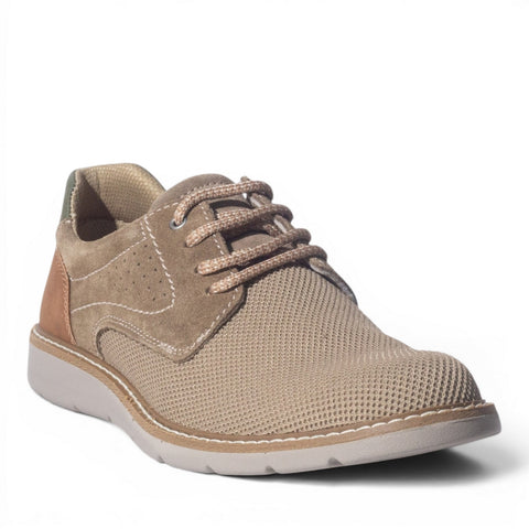 Italian Men Navy Cloth Shoes #5220