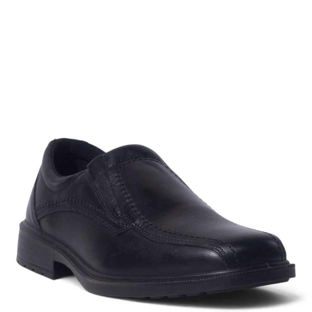 Italian Men Black Leather Shoes #5254