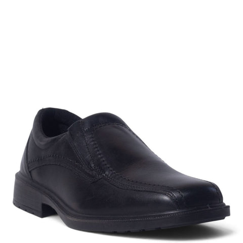 Italian Men Black Leather Shoes #5254