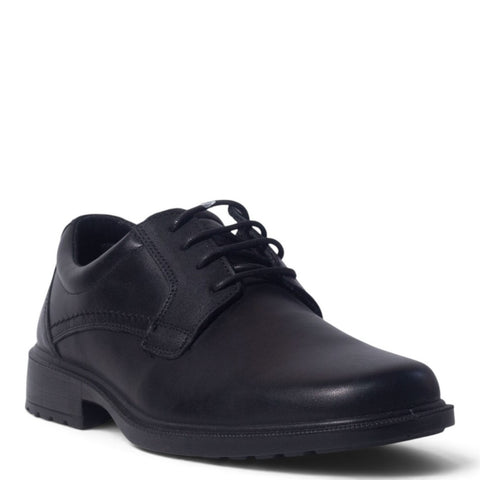 Italian Men Black Leather Shoes #5255