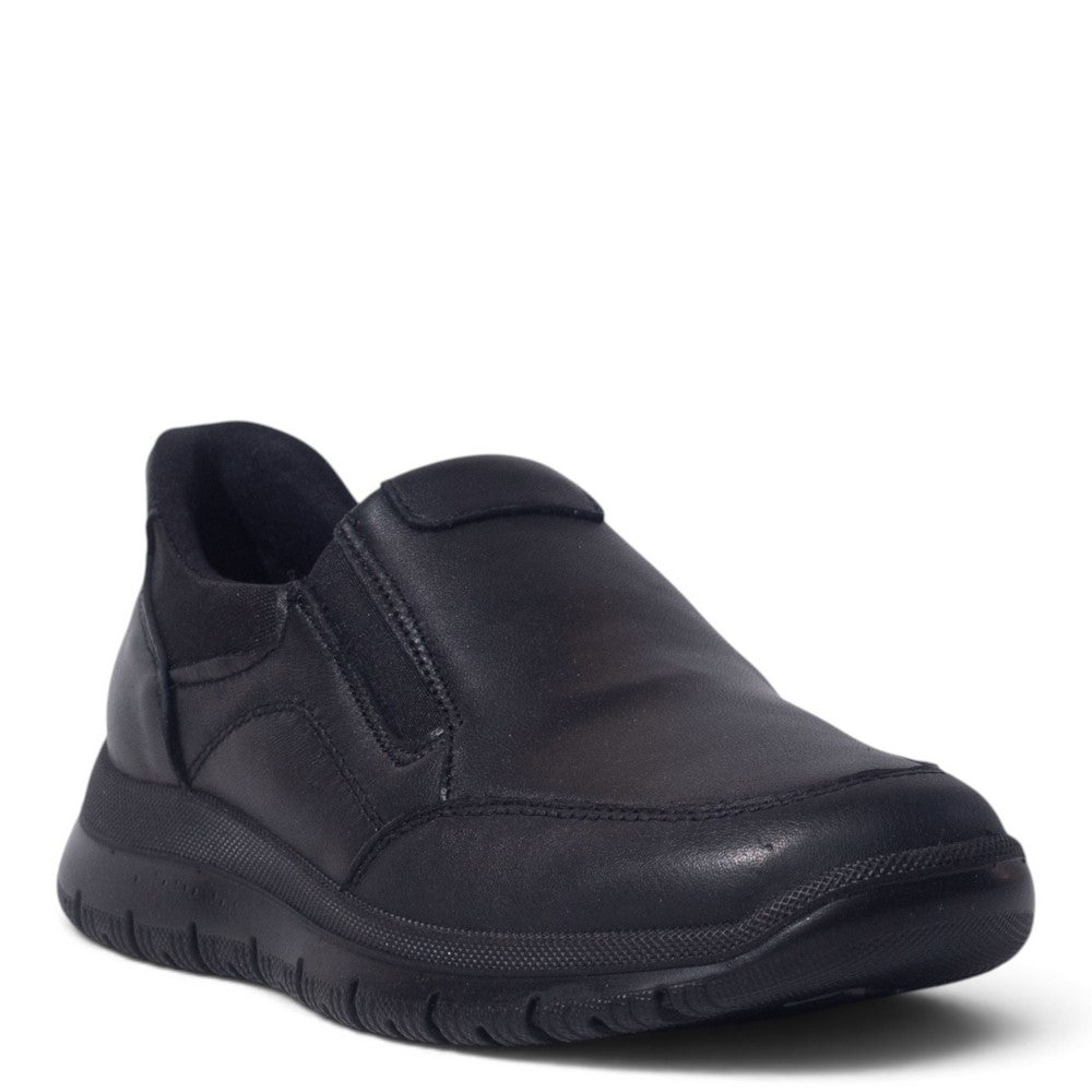 Italian Men Black Leather Shoes #5260