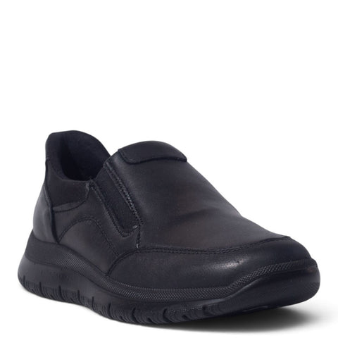 Italian Men Black Leather Shoes #5260
