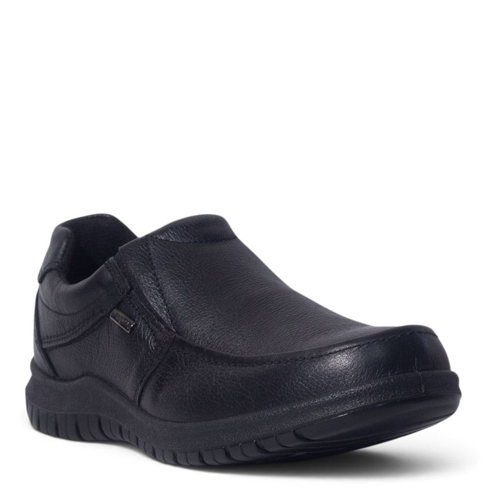 Italian Men Black Leather Shoes #5265
