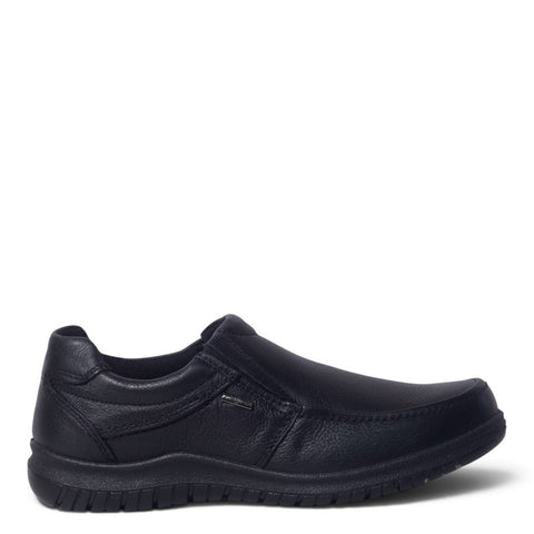 Italian Men Black Leather Shoes #5265
