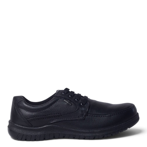 Italian Men Black Leather Shoes #5266
