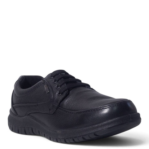 Italian Men Black Leather Shoes #5266