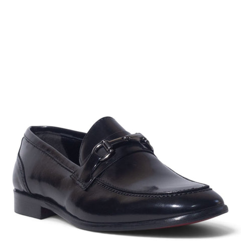 Italian Men Black Vernis Leather Shoes #5267
