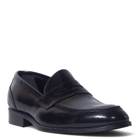 Italian Men Black Vernis Leather Shoes #5271