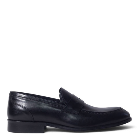 Italian Men Black Leather Shoes #5276