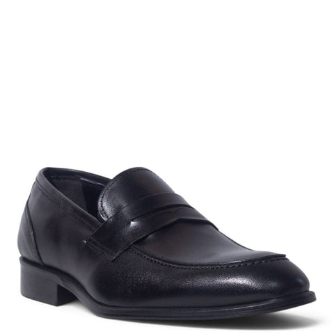 Italian Men Black Leather Shoes #5276